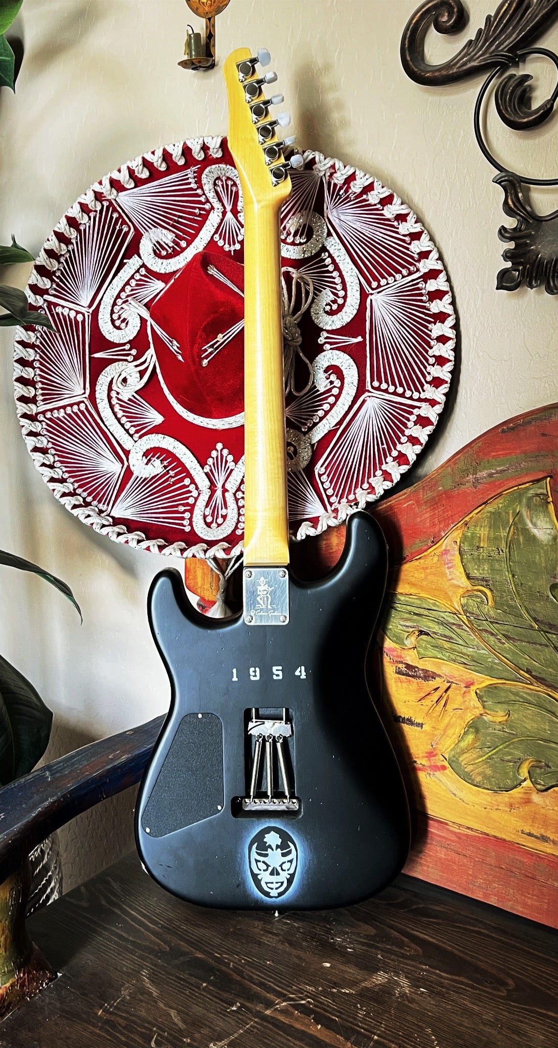El Cabron™ Guitars Custom S-Style "Corporate" Black