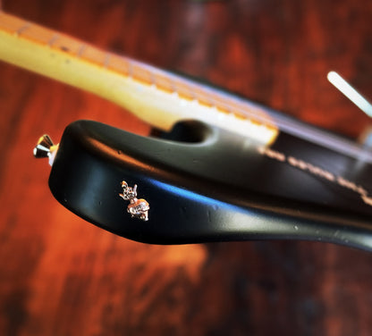 El Cabron™ Guitars Custom S-Style "Corporate" Black